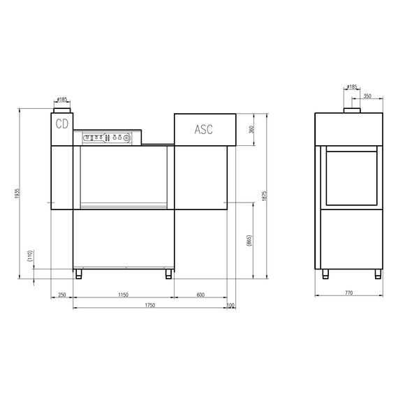 Combisteel Pl Korbtransportspülmaschine Cd 1 Combisteel Pl Korbtransportspülmaschine Cd