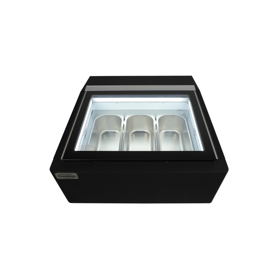 Combisteel Tischmodell Speiseisvitrine Schwarz Öffnet Auf Der Kundenseite 4 Combisteel Tischmodell Speiseisvitrine Schwarz Öffnet Auf Der Kundenseite