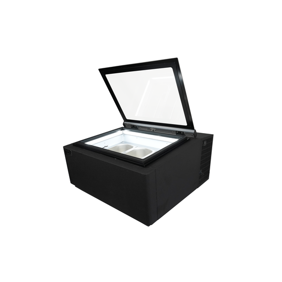 Combisteel Tischmodell Speiseisvitrine Schwarz Öffnet Auf Der Kundenseite 6 Combisteel Tischmodell Speiseisvitrine Schwarz Öffnet Auf Der Kundenseite