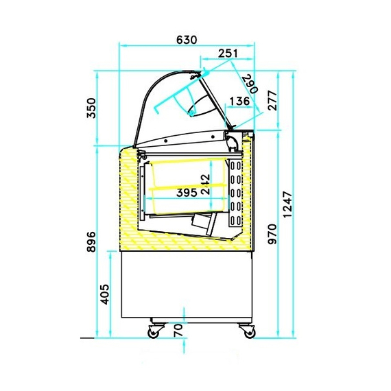 ISA Speiseisvitrine Fiji 4 1 ISA Speiseisvitrine Fiji 4
