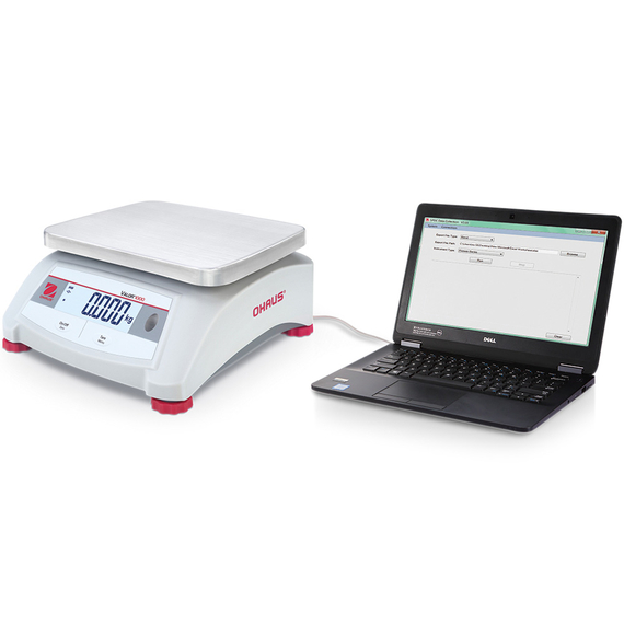 Schnittstelle mit Kabel zum Anschluss von Kasse/Computer/POS an Ohaus Valor 1000 2 Schnittstelle mit Kabel zum Anschluss von Kasse/Computer/POS an Ohaus Valor 1000