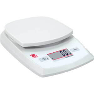 Portable Küchenwaage Kapazität 0,62 kg, Teilung 0,1 g, Abmessung 144 x 205 x 41 mm mm (BxTxH)