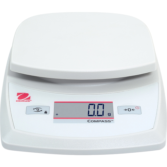Portable Küchenwaage Kapazität 0,62 kg, Teilung 0,1 g, Abmessung 144 x 205 x 41 mm mm (BxTxH) 1 Portable Küchenwaage Kapazität 0,62 kg, Teilung 0,1 g, Abmessung 144 x 205 x 41 mm mm (BxTxH)