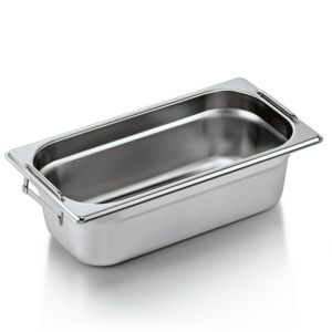Was Germany GN Behälter GN CORE 1/3-100 mm, mit Fallgriffen, Chromnickelstahl