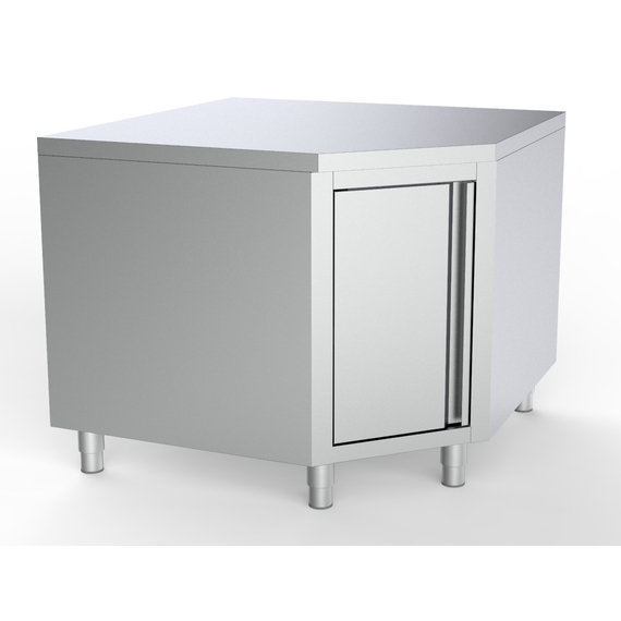 Combisteel Arbeitstisch Ecke mit Tür 1000/1000 für 600mm Tisch Combisteel Arbeitstisch Ecke mit Tür 1000/1000 für 600mm Tisch