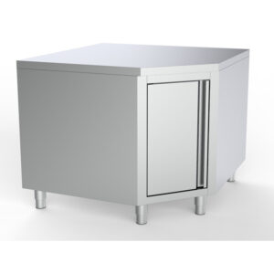 Combisteel Arbeitstisch Ecke mit Tür 1000/1000 für 700mm Tisch