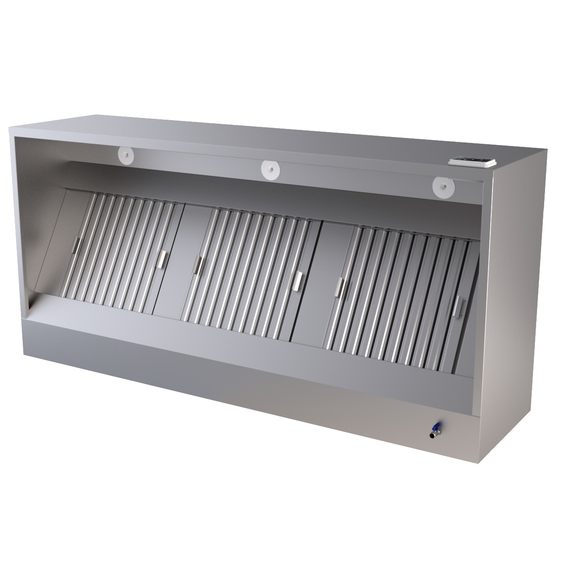 Combisteel 950 Wandhauben Dosenmodell Komplett 2400 1 Combisteel 950 Wandhauben Dosenmodell Komplett 2400