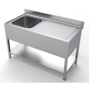 Combisteel 700 Spültisch Grundboden 1 Links 1400