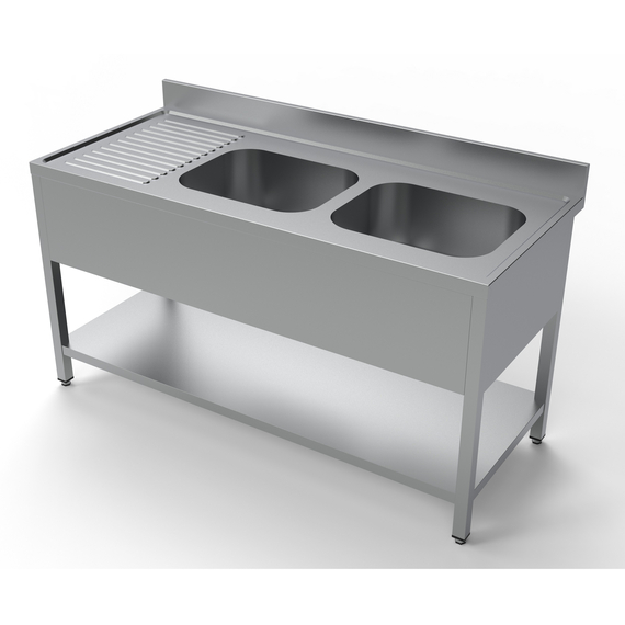 Combisteel 700 Spültisch Grundboden 2 Rechts 1600 Combisteel 700 Spültisch Grundboden 2 Rechts 1600