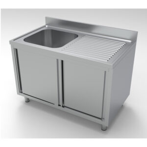 Combisteel 700 Spültisch Schiebetüren 1 Links 1200