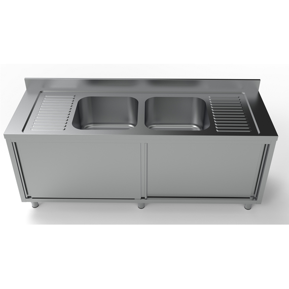 Combisteel 700 Spültisch Schiebetüren 2 mitte 2000 1 Combisteel 700 Spültisch Schiebetüren 2 mitte 2000