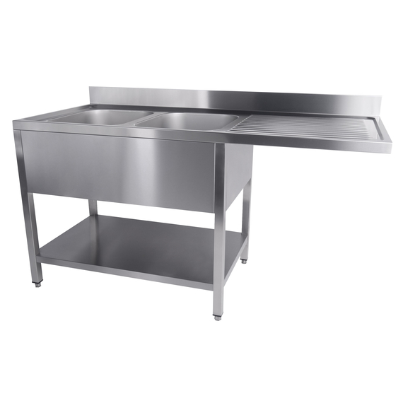 Combisteel 700 Spültisch Grundboden Spülmaschine Demontabel 2 Links 1600 Combisteel 700 Spültisch Grundboden Spülmaschine Demontabel 2 Links 1600