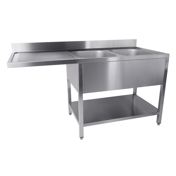 Combisteel 700 Spültisch Grundboden Spülmaschine Selbstmontage 2 Rechts 1600 Combisteel 700 Spültisch Grundboden Spülmaschine Selbstmontage 2 Rechts 1600
