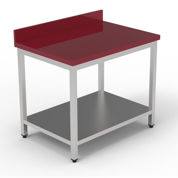 Combisteel 700 Arbeitstisch Grundboden mit Anschnittfläche 1200 Combisteel 700 Arbeitstisch Grundboden mit Anschnittfläche 1200