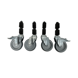Combisteel Rädersatz für Tisch 4X