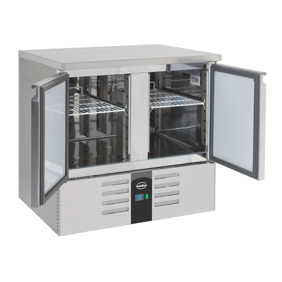 Combisteel Tiefkühltisch 2 Türen 2 Combisteel Tiefkühltisch 2 Türen