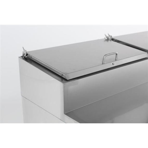 Combisteel Standard Line Saladette 2 Türen 6X1/3Gn Behälter 3 Combisteel Standard Line Saladette 2 Türen 6X1/3Gn Behälter
