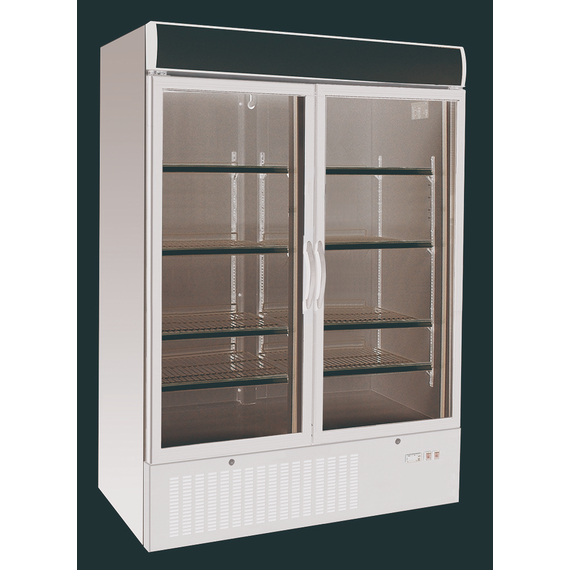 Combisteel Tiefkühlschrank 2 Glastüren – Breite 1210 Combisteel Tiefkühlschrank 2 Glastüren – Breite 1210