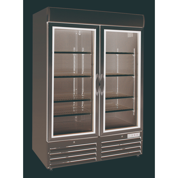 Combisteel Tiefkühlschrank 2 Glastüren – Breite 1370 – Art.-Nr.: 7450.0157 Combisteel Tiefkühlschrank 2 Glastüren – Breite 1370 – Art.-Nr.: 7450.0157