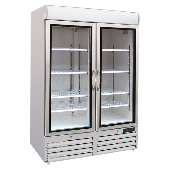 Combisteel Tiefkühlschrank 2 Glastüren – Breite 1370 – Art.-Nr.: 7450.0159 Combisteel Tiefkühlschrank 2 Glastüren – Breite 1370 – Art.-Nr.: 7450.0159