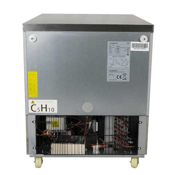 Combisteel Edelstahl Tiefkühlschrank 1 Tür 4 Combisteel Edelstahl Tiefkühlschrank 1 Tür