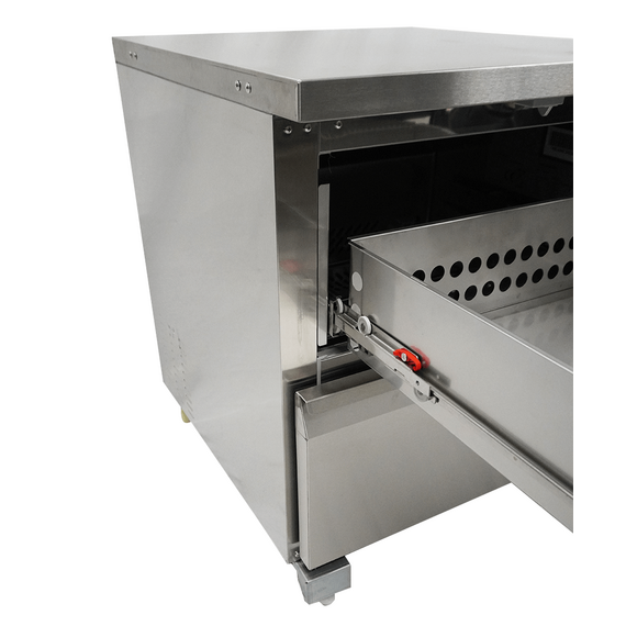 Combisteel Edelstahl Tiefkühlschrank 2 Schubladen 8 Combisteel Edelstahl Tiefkühlschrank 2 Schubladen