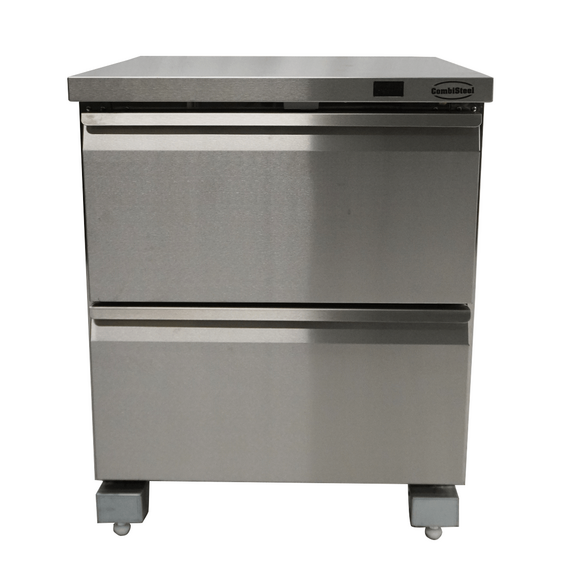 Combisteel Edelstahl Tiefkühlschrank 2 Schubladen 2 Combisteel Edelstahl Tiefkühlschrank 2 Schubladen