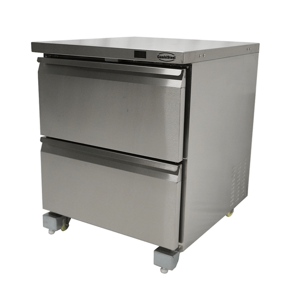 Combisteel Edelstahl Tiefkühlschrank 2 Schubladen 3 Combisteel Edelstahl Tiefkühlschrank 2 Schubladen