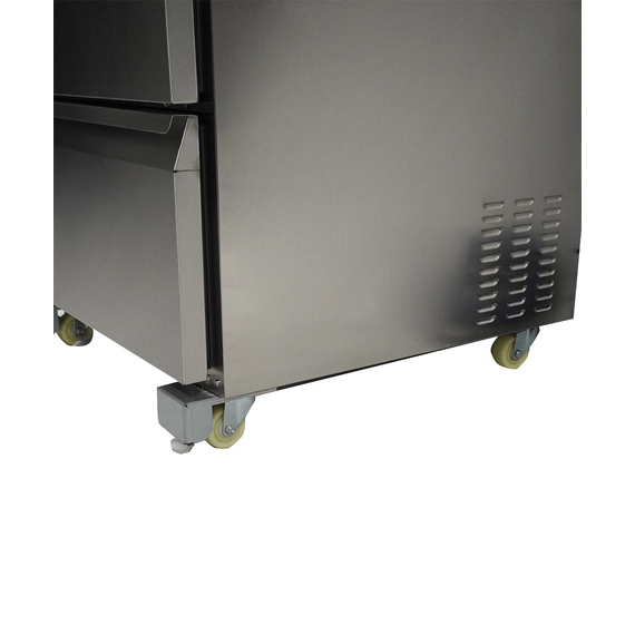 Combisteel Edelstahl Tiefkühlschrank 2 Schubladen 9 Combisteel Edelstahl Tiefkühlschrank 2 Schubladen