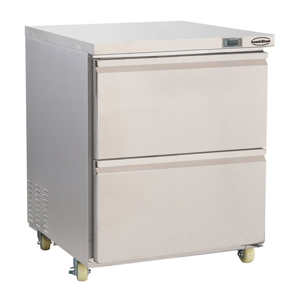 Combisteel Edelstahl Tiefkühlschrank 2 Schubladen Combisteel Edelstahl Tiefkühlschrank 2 Schubladen