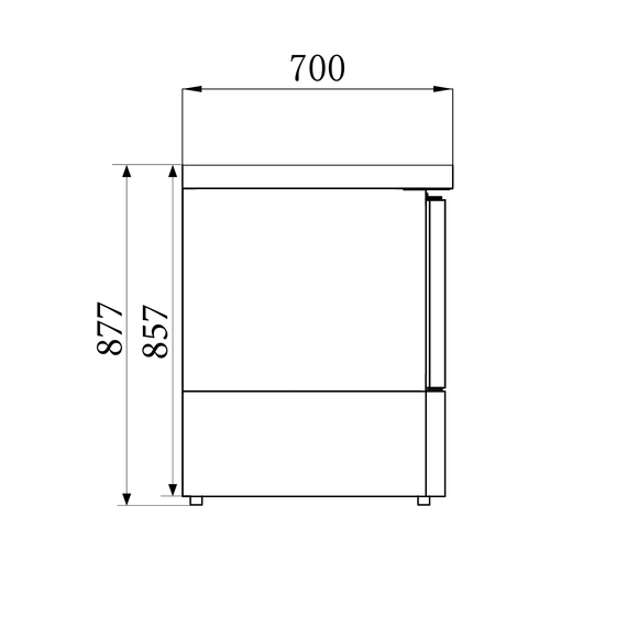 Combisteel Compact Line Saladette 1 Tür 7 Combisteel Compact Line Saladette 1 Tür