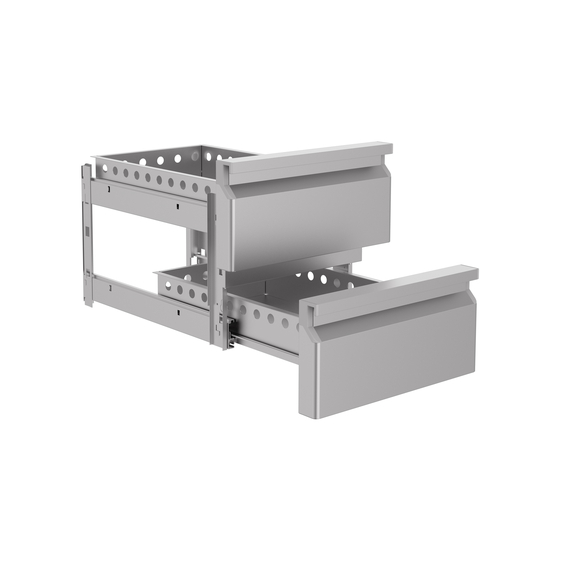 Combisteel Standard Line 2 Schubladen Unit für 7450.0755-0760-0765 1 Combisteel Standard Line 2 Schubladen Unit für 7450.0755-0760-0765