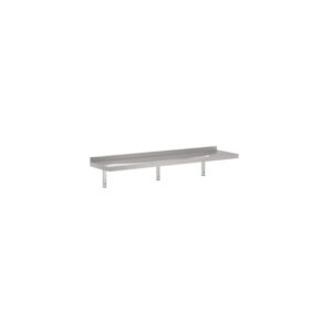 Combisteel 300 Edelstahl Wandborde 1800 Inkl. Konsoles – Breite 1800 – Art.-Nr.: 7455.0650