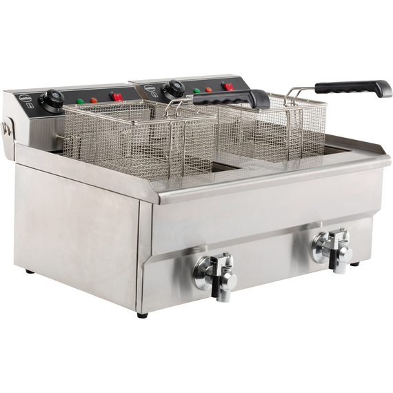 Combisteel Elektro Tischfriteuse 2X8 L 1 Combisteel Elektro Tischfriteuse 2X8 L