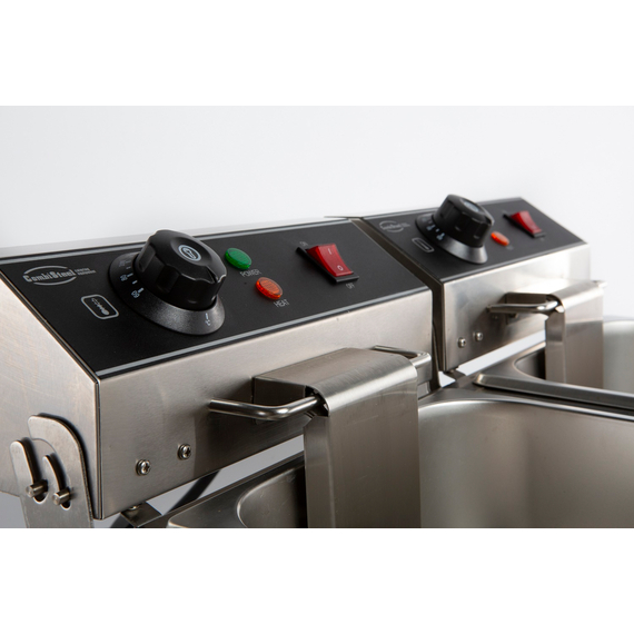 Combisteel Elektro Tischfriteuse 2X6 L 4 Combisteel Elektro Tischfriteuse 2X6 L