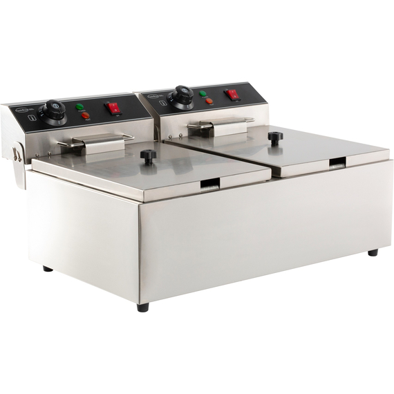 Combisteel Elektro Tischfriteuse 2X6 L Combisteel Elektro Tischfriteuse 2X6 L