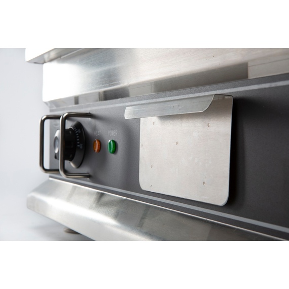 Combisteel Elektro Grillplatte Chrom 2 Combisteel Elektro Grillplatte Chrom