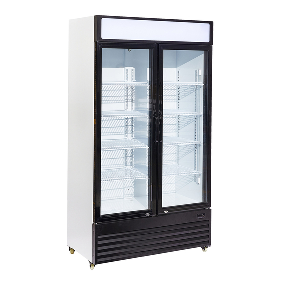 Combisteel Kühlschrank 2 Glastüren Bez-750 Gd Combisteel Kühlschrank 2 Glastüren Bez-750 Gd