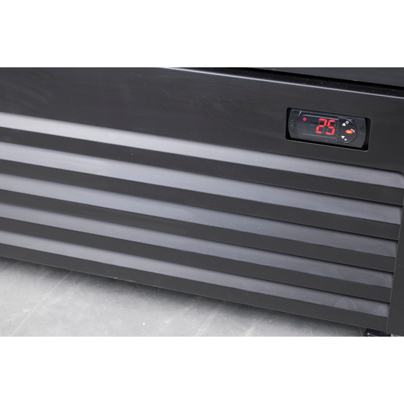 Combisteel Kühlschrank mit Schiebeglastüren Bez-780 Sl Schwarz 4 Combisteel Kühlschrank mit Schiebeglastüren Bez-780 Sl Schwarz