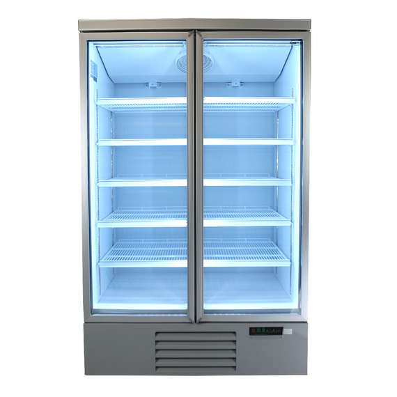 Combisteel Kühlschrank 2 Glastüren Jde-1000R 3 Combisteel Kühlschrank 2 Glastüren Jde-1000R