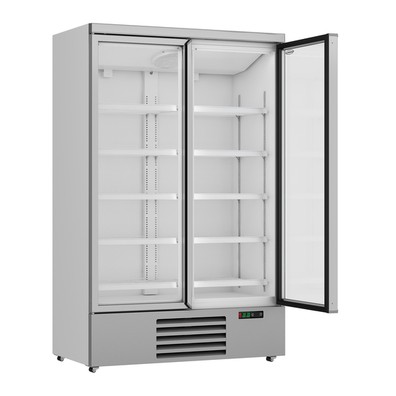 Combisteel Kühlschrank 2 Glastüren Jde-1000R 1 Combisteel Kühlschrank 2 Glastüren Jde-1000R