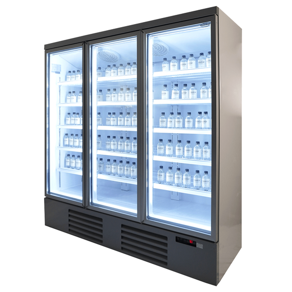 Combisteel Kühlschrank 3 Glastüren Jde-1530R 7 Combisteel Kühlschrank 3 Glastüren Jde-1530R