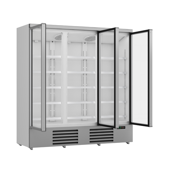 Combisteel Kühlschrank 3 Glastüren Jde-1530R 1 Combisteel Kühlschrank 3 Glastüren Jde-1530R
