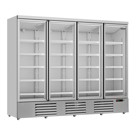 Combisteel Kühlschrank 4 Glastüren Jde-2025R Combisteel Kühlschrank 4 Glastüren Jde-2025R