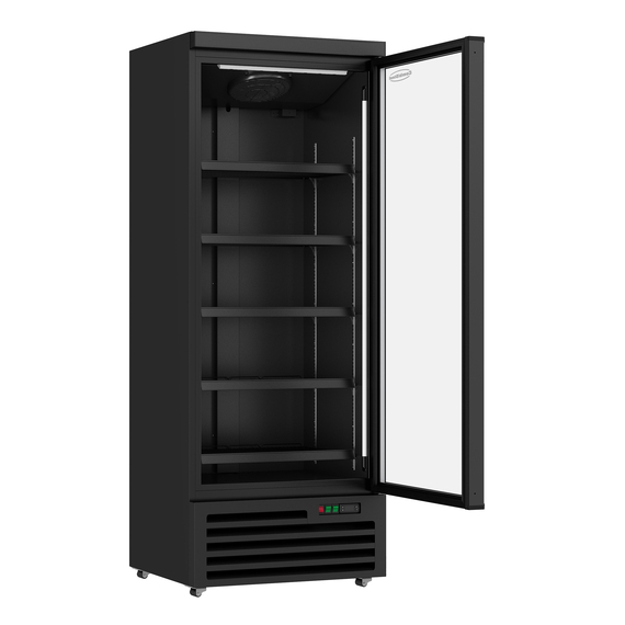 Combisteel Kühlschrank 1 Glastür Schwarz Jde-600R Bl 1 Combisteel Kühlschrank 1 Glastür Schwarz Jde-600R Bl