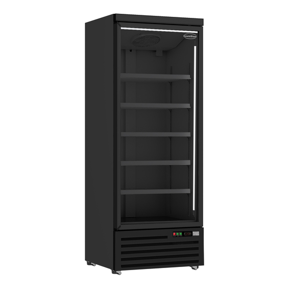 Combisteel Kühlschrank 1 Glastür Schwarz Jde-600R Bl Combisteel Kühlschrank 1 Glastür Schwarz Jde-600R Bl
