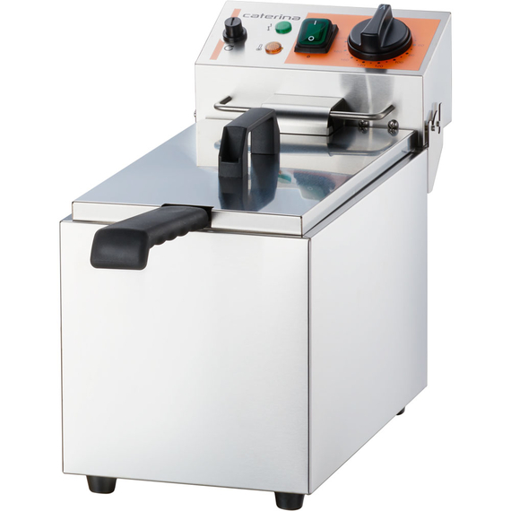 Fritteuse CATERINA, 8 Liter, 200x430x315 mm (BxTxH), 2 kW 230V 5 Fritteuse CATERINA, 8 Liter, 200x430x315 mm (BxTxH), 2 kW 230V