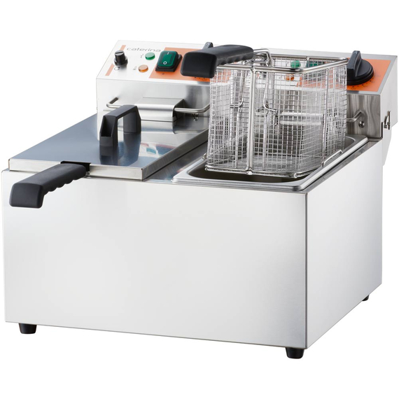 Doppel-Fritteuse CATERINA, 2x8 Liter, 415x430x315 mm (BxTxH), 2x 2 kW 230 V Doppel-Fritteuse CATERINA, 2x8 Liter, 415x430x315 mm (BxTxH), 2x 2 kW 230 V