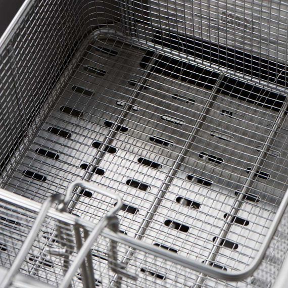 Fritteuse CATERINA, 10 Liter, mit Ablasshahn 300x510x390 mm (BxTxH), 3 kW 230V 5 Fritteuse CATERINA, 10 Liter, mit Ablasshahn 300x510x390 mm (BxTxH), 3 kW 230V