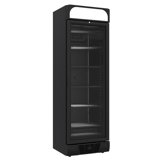 Combisteel Tiefkühlschrank 1 Glastür Schwarz 382L – Breite 640 – Art.-Nr.: 7464.0060 Combisteel Tiefkühlschrank 1 Glastür Schwarz 382L – Breite 640 – Art.-Nr.: 7464.0060